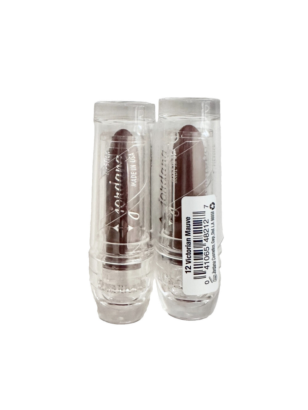 Lot of 2: NEW Jordana Lipstick in 12 Victorian Mauve (Sealed, Made in USA)